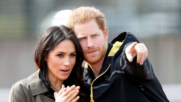 Prince Harry And Meghan Markle Attend UK Team Trials For The Invictus Games Sydney 2018