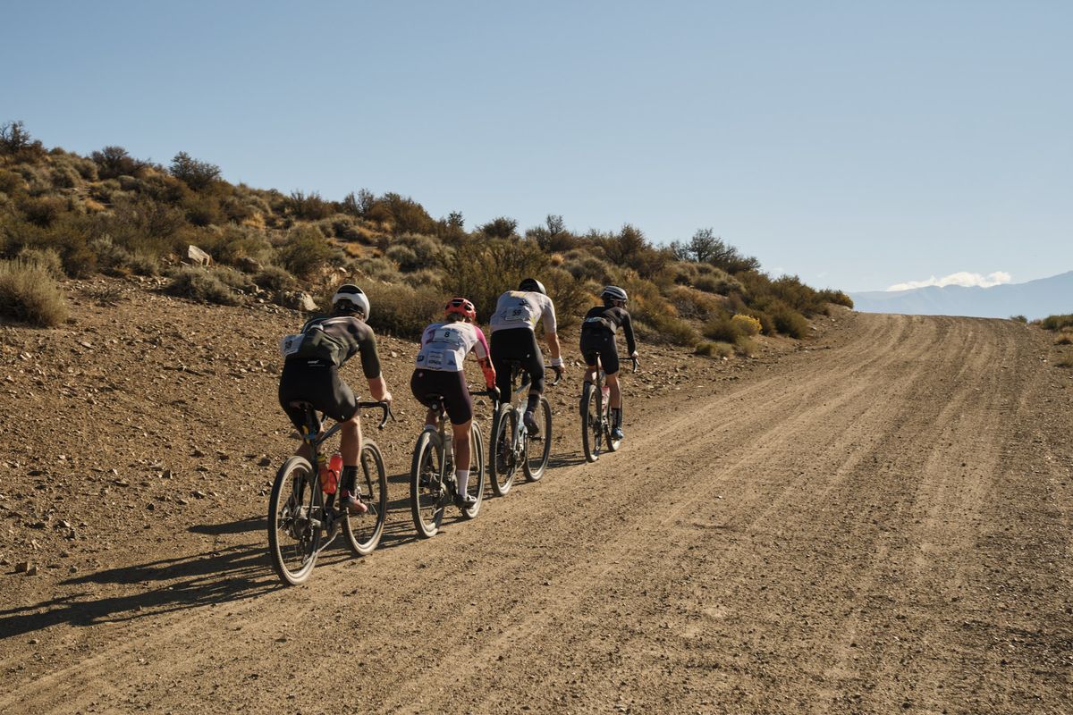 Images from the Mammoth Lakes gravel race
