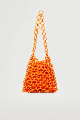 Mango Chain Bucket Bag