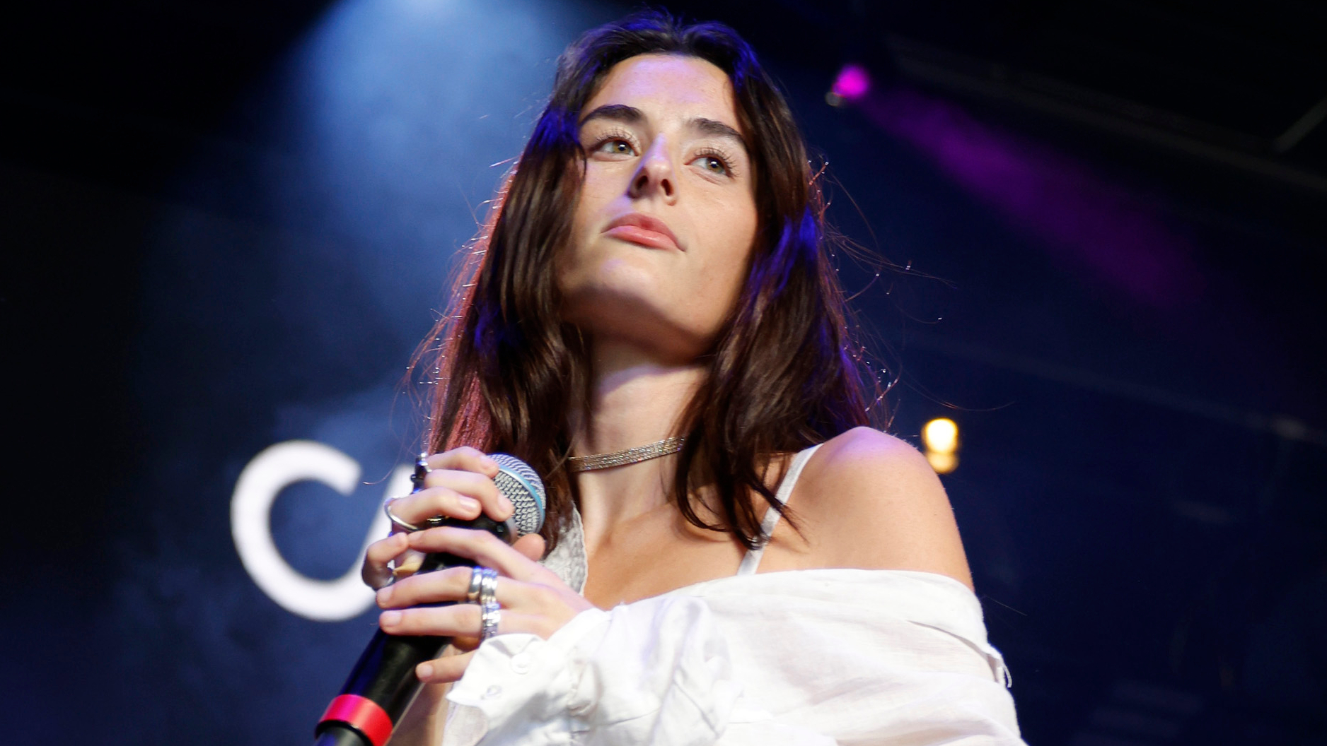 Stella Lefty performs at the Whiskey Jam Country CAA Takeover at Skydeck on Broadway on June 03, 2026