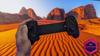 Image of the Razer Kishi V3 Pro mobile gaming controller.