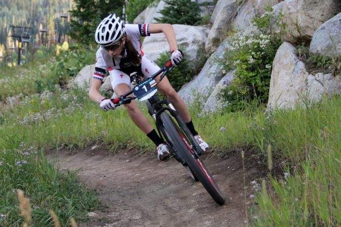 Haley Batten in action