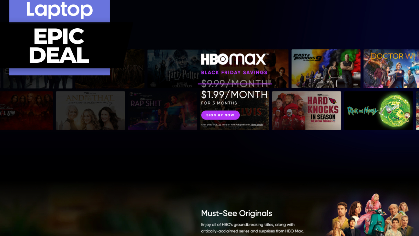 HBO Max is only 1.99 a month in Black Friday deal — how to get it