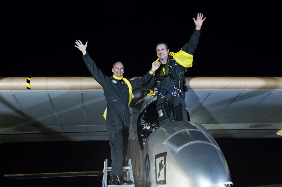 Solar Impulse Lands in New York City