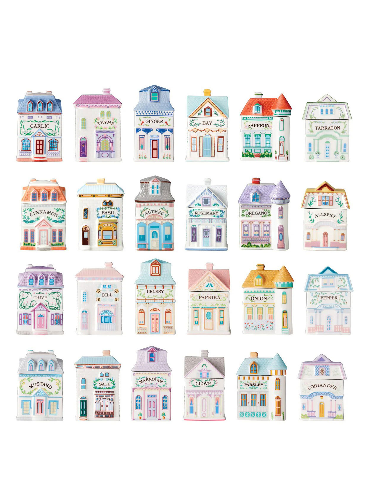 Lenox Spice Village 24-Piece Spice Jar Set