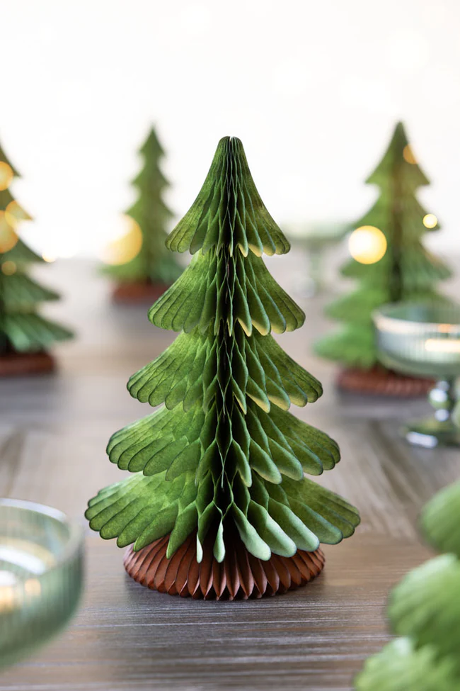 THIE LIMITED t/a studio THIE, Beautiful Handcrafted Paper Christmas Tree in Moss