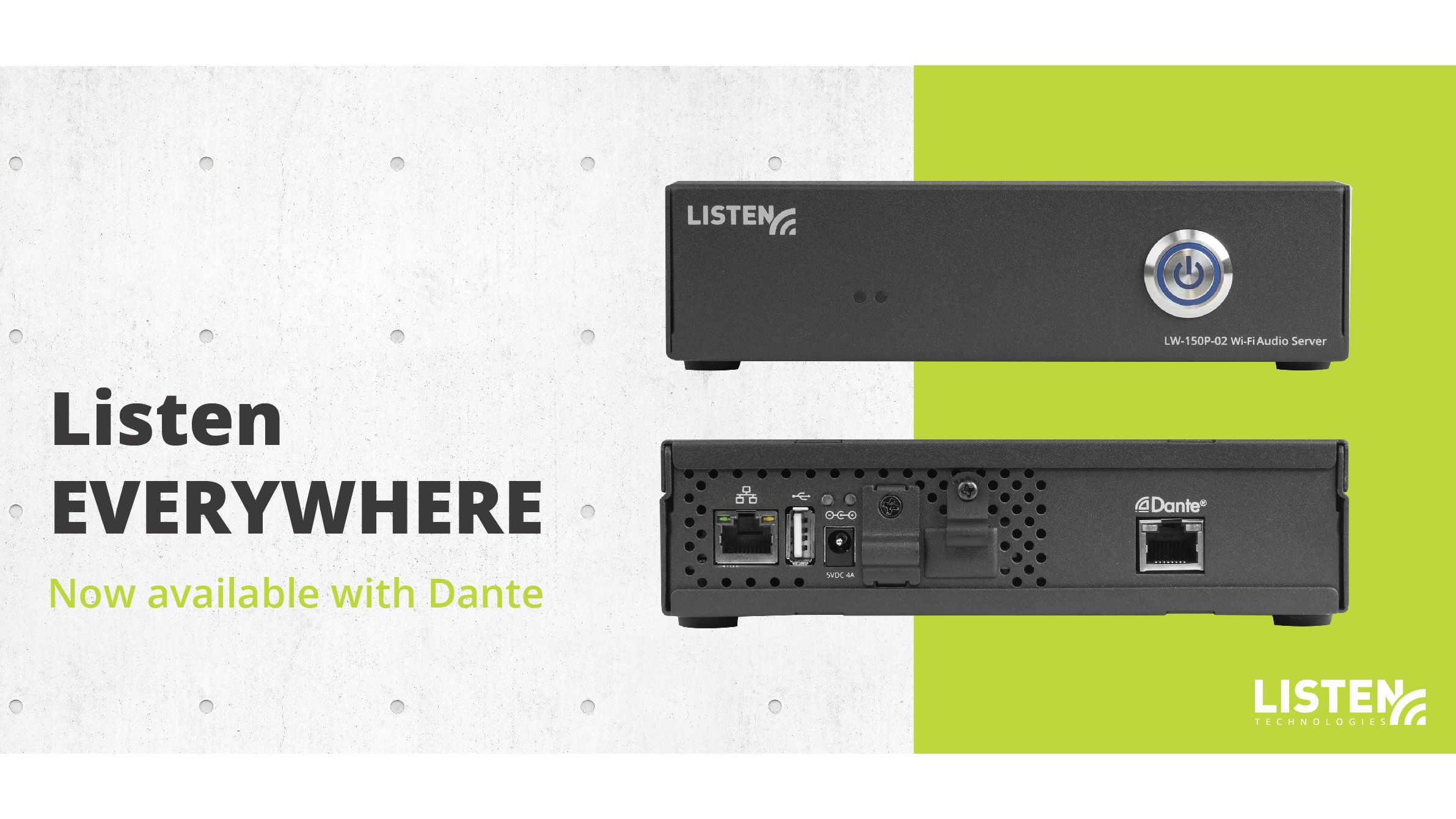 Listen Technologies Offers New Listen EVERYWHERE Server | AVNetwork