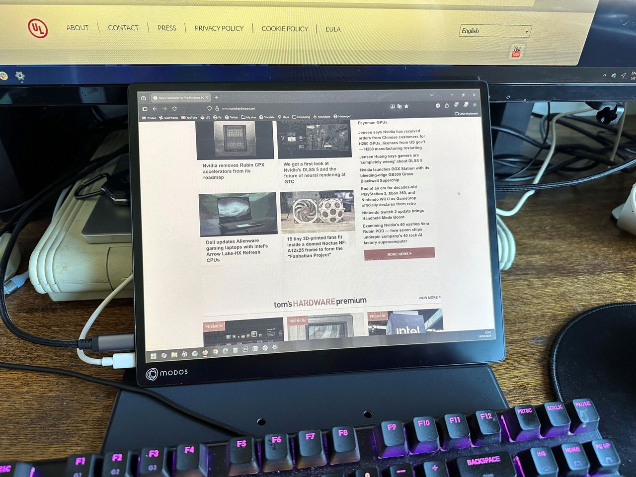 Modos Tech 13.3-inch e-paper monitors