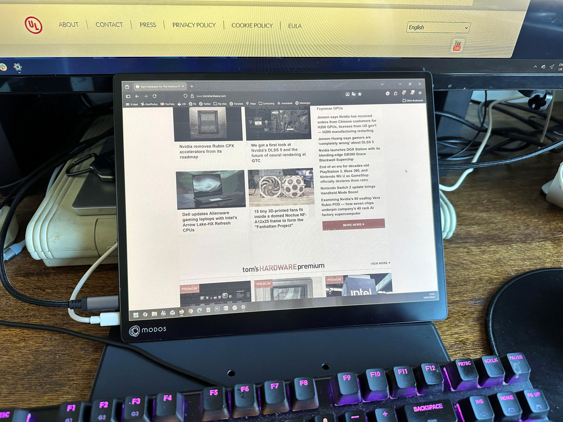 Modos Tech 13.3-inch e-paper monitors