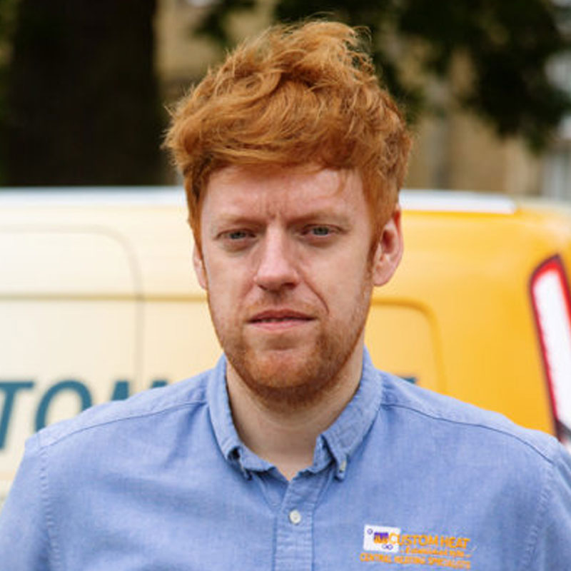 Headshot of Lincoln Smith, MD of Custom Heat