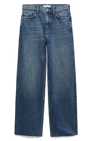 Wide leg jeans