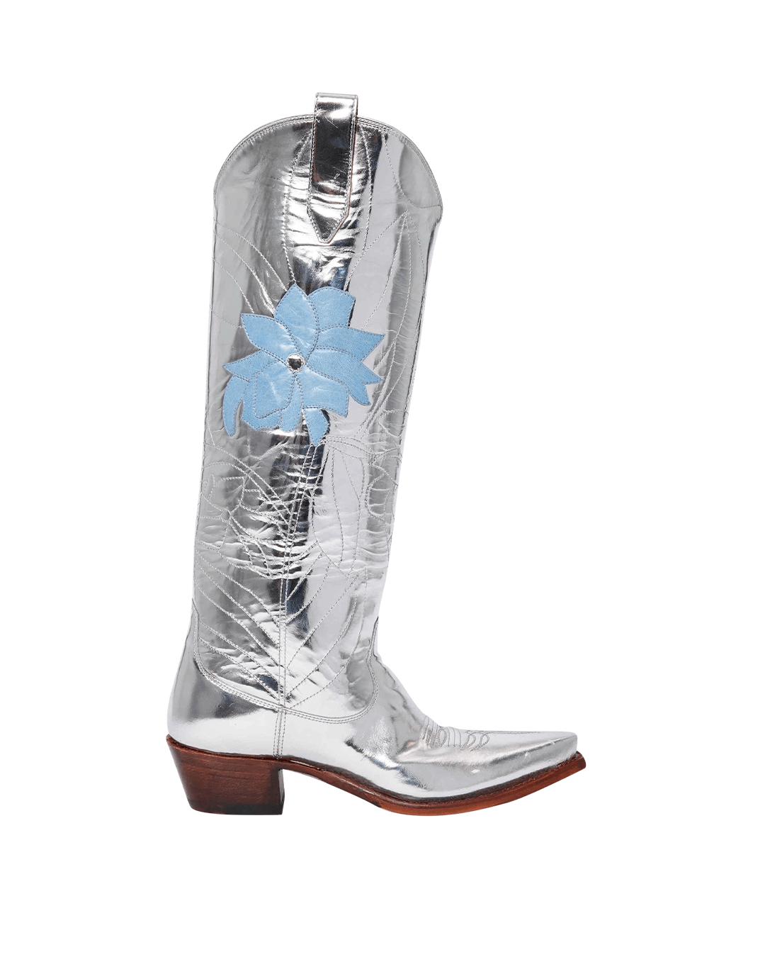 Kirstin Mirrored Silver - 5