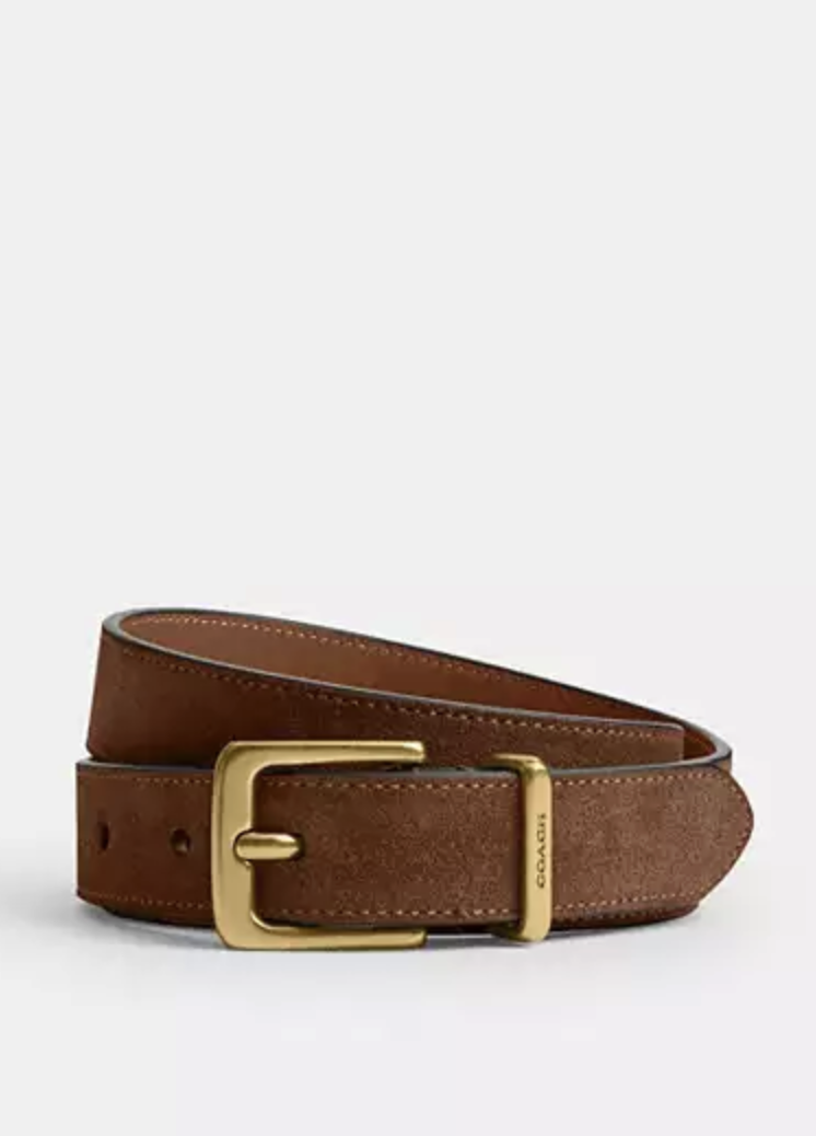 Coach Harness Hasp Buckle Belt