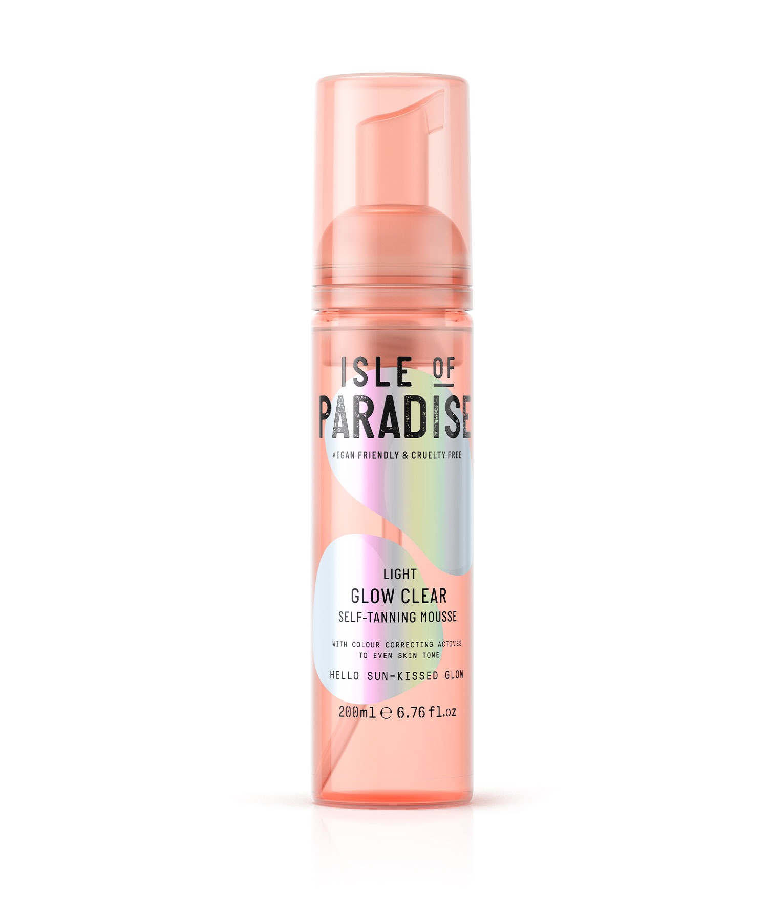 Isle of Paradise Glow Clear Light self tanning mousse