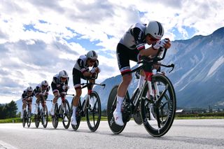 Chad Haga and Team Sunweb ride to second place in the 2018 UCI Road World Championships time trial