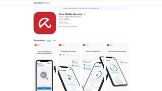 Avira Mobile Security's iOS store page
