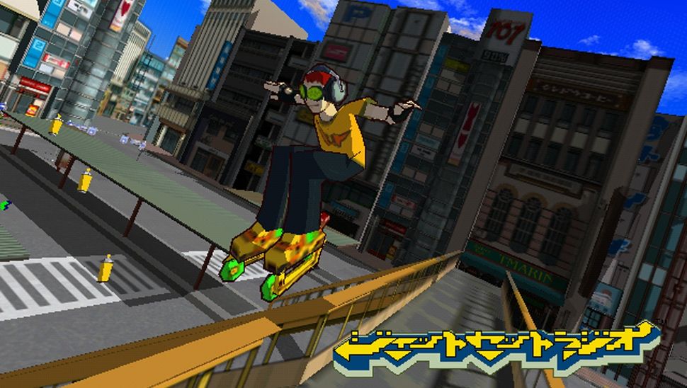 Why I Love Jet Set Radio's skates GamesRadar+