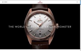 OMEGA Watches homepage