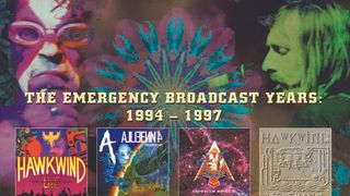Hawkwind - The Emergency Broadcast Years 1994-1997 album artwork