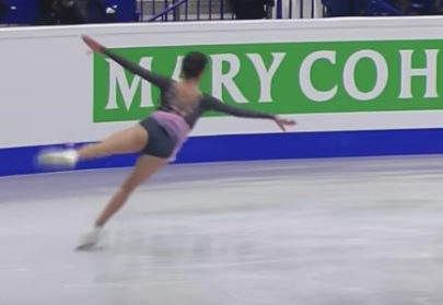 Russian skater Evgenia Medvedeva.