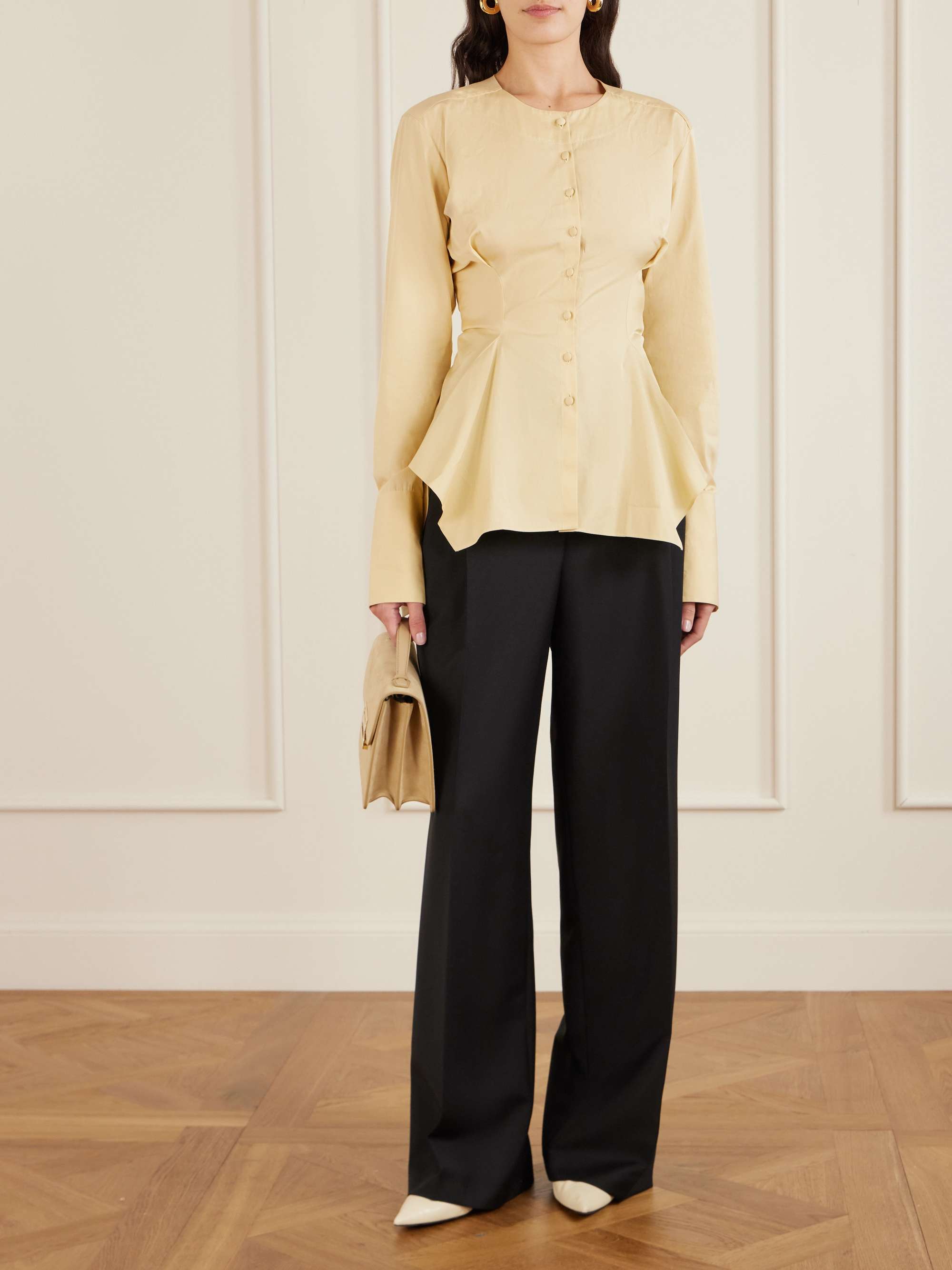 Lavinia Cotton-Poplin Blouse