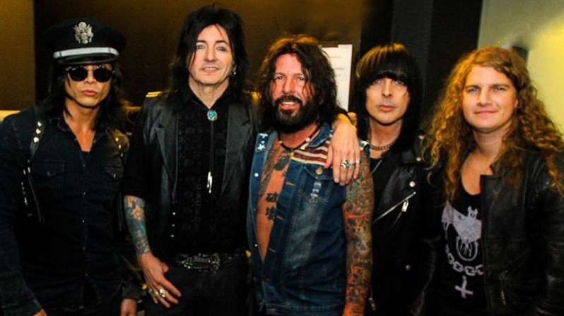 Press shot of LA guns