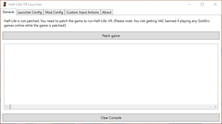 Half-Life VR Launcher