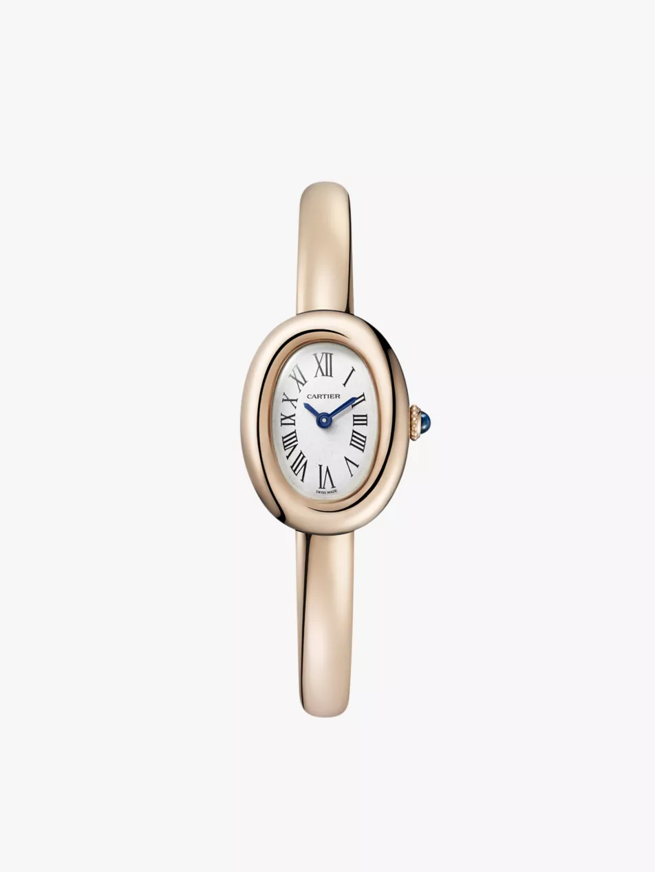 Baignoire Mini 18ct Rose-Gold Quartz Watch