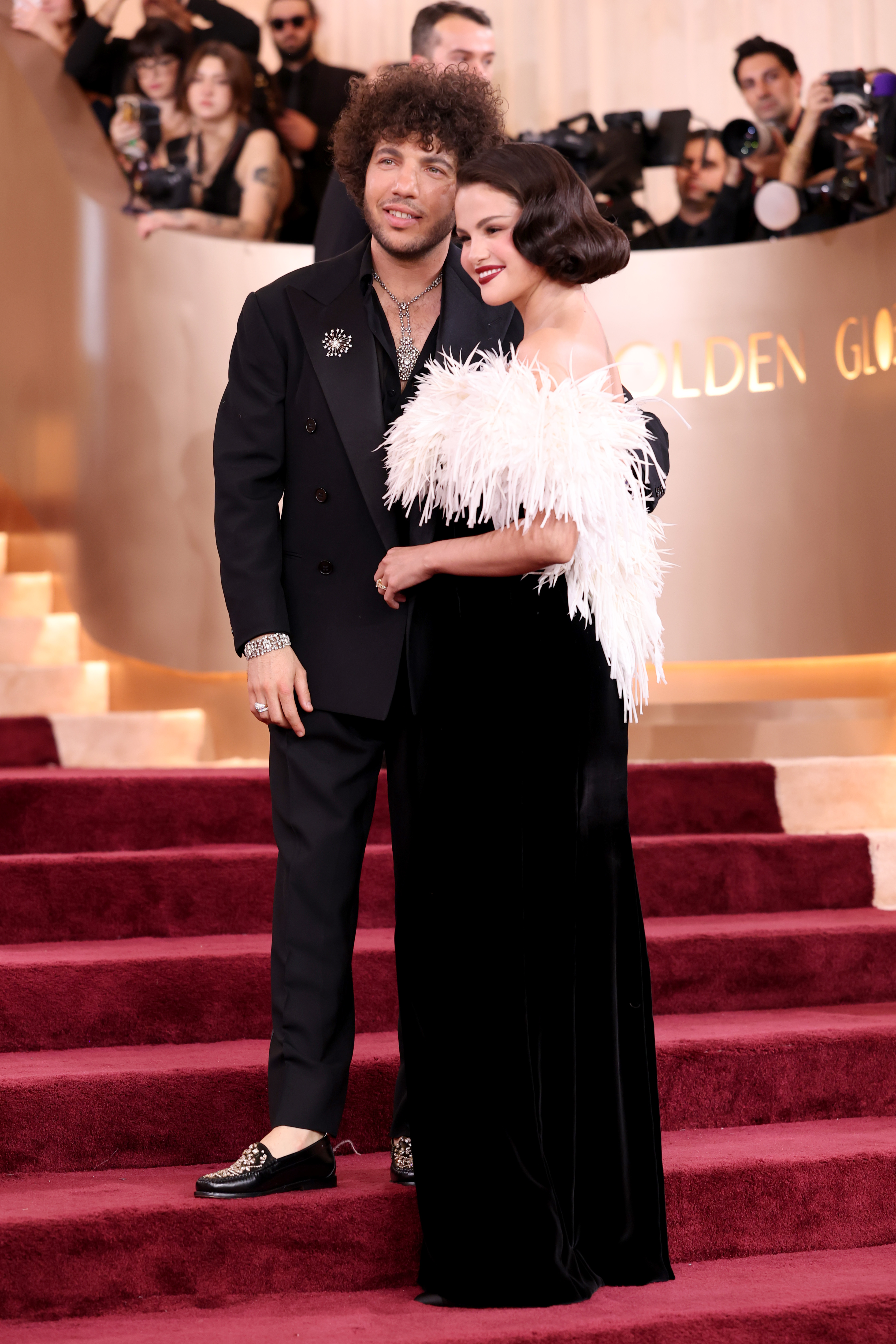 Selena Gomez at the 2026 Golden Globes