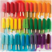 Galison 500 Piece Rainbow Popsicle Jigsaw Puzzle