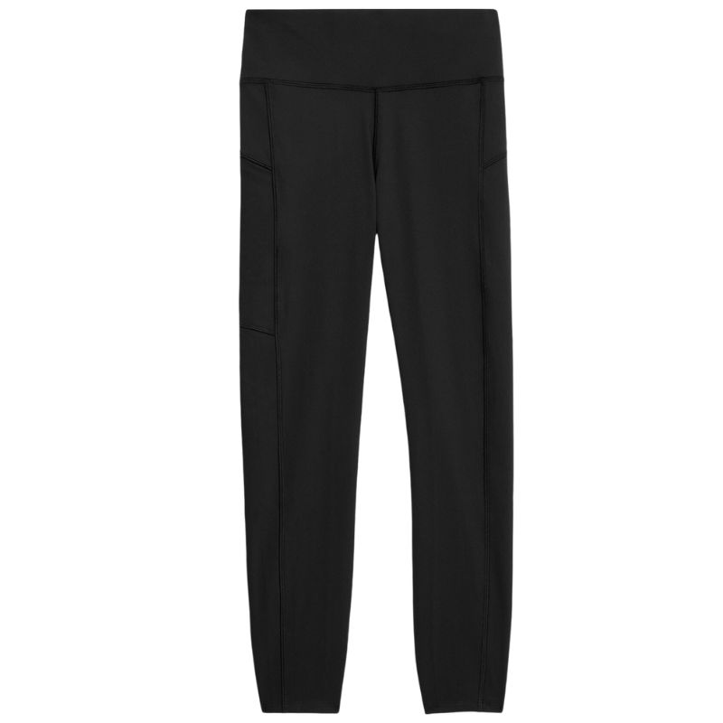M&amp;amp;S Go Move High-Waisted Black gym leggings at 7/8 length