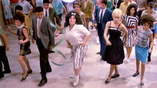 Hairspray cast dancing in 1988 original movie