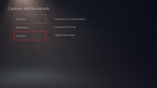 How to disable ps5 trophy videos