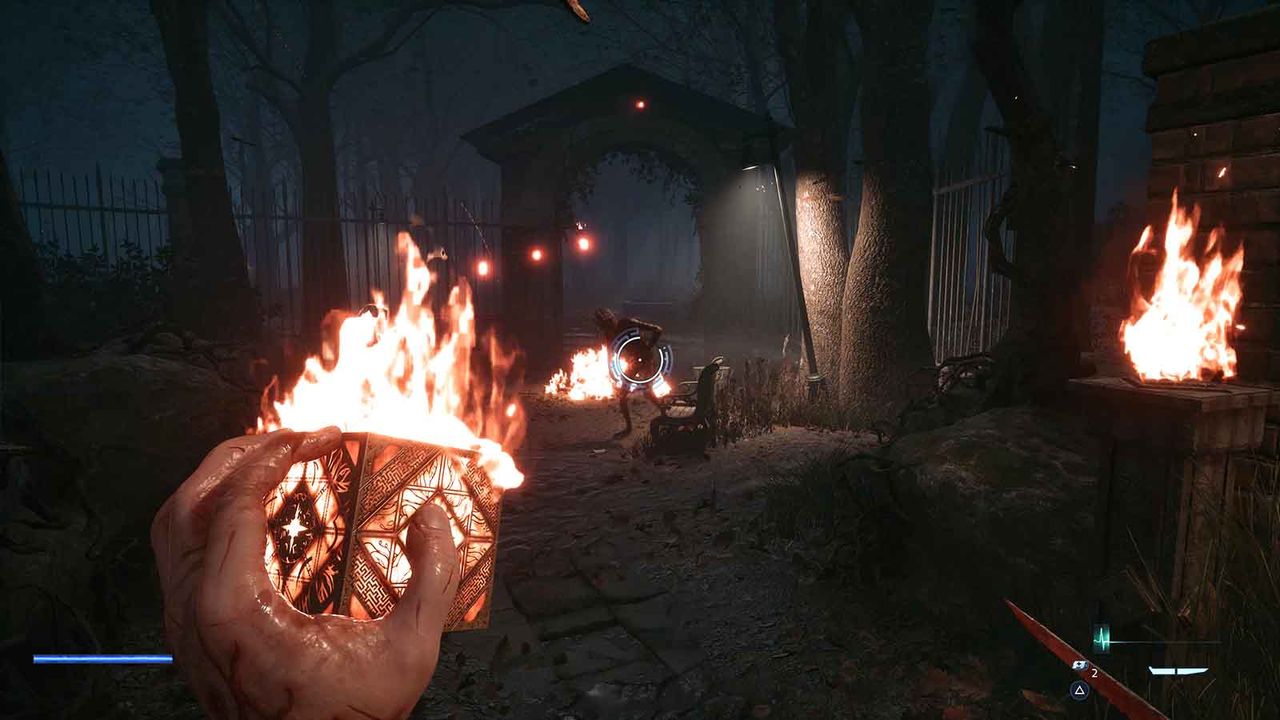Screens from a horror game