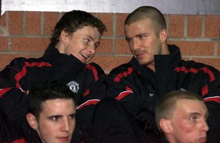 Ole Solskjaer spent a lot time on the bench during his Man United playing days