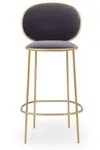 Stay bar stool in Anthracite