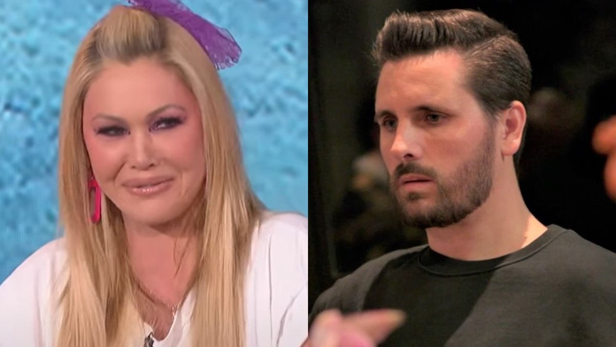 Shanna Moakler on The Talk and Scott Disick on The Kardashians.