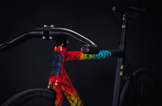 hand painted bike
