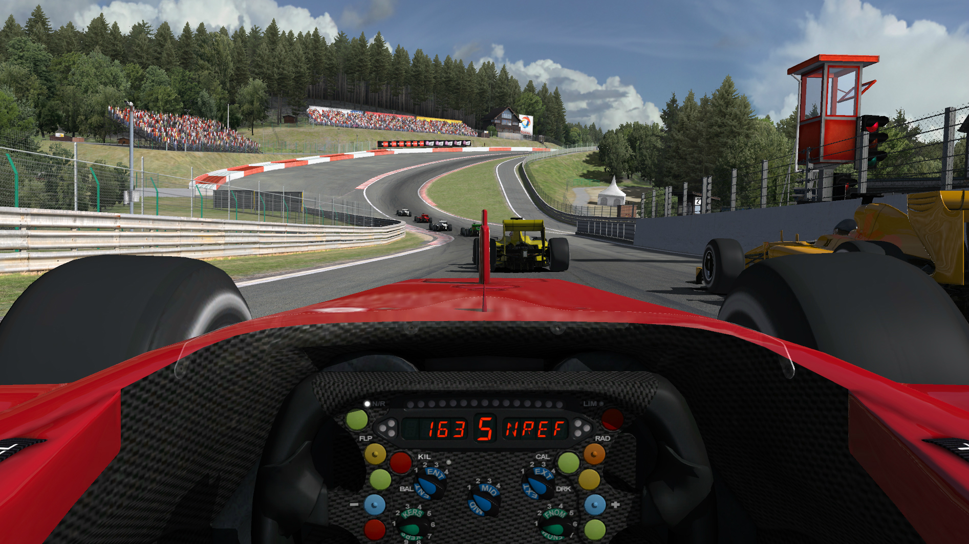 Gaming race simulator