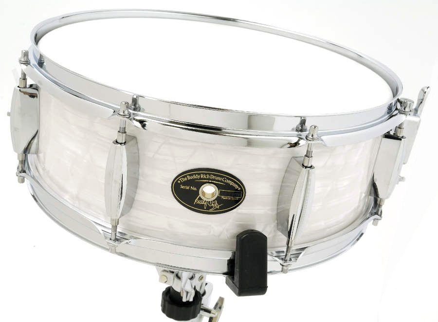 The snare response is crisp, although only with the batter tuned high