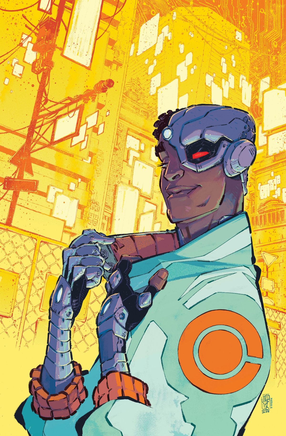 Cyborg #1 covers