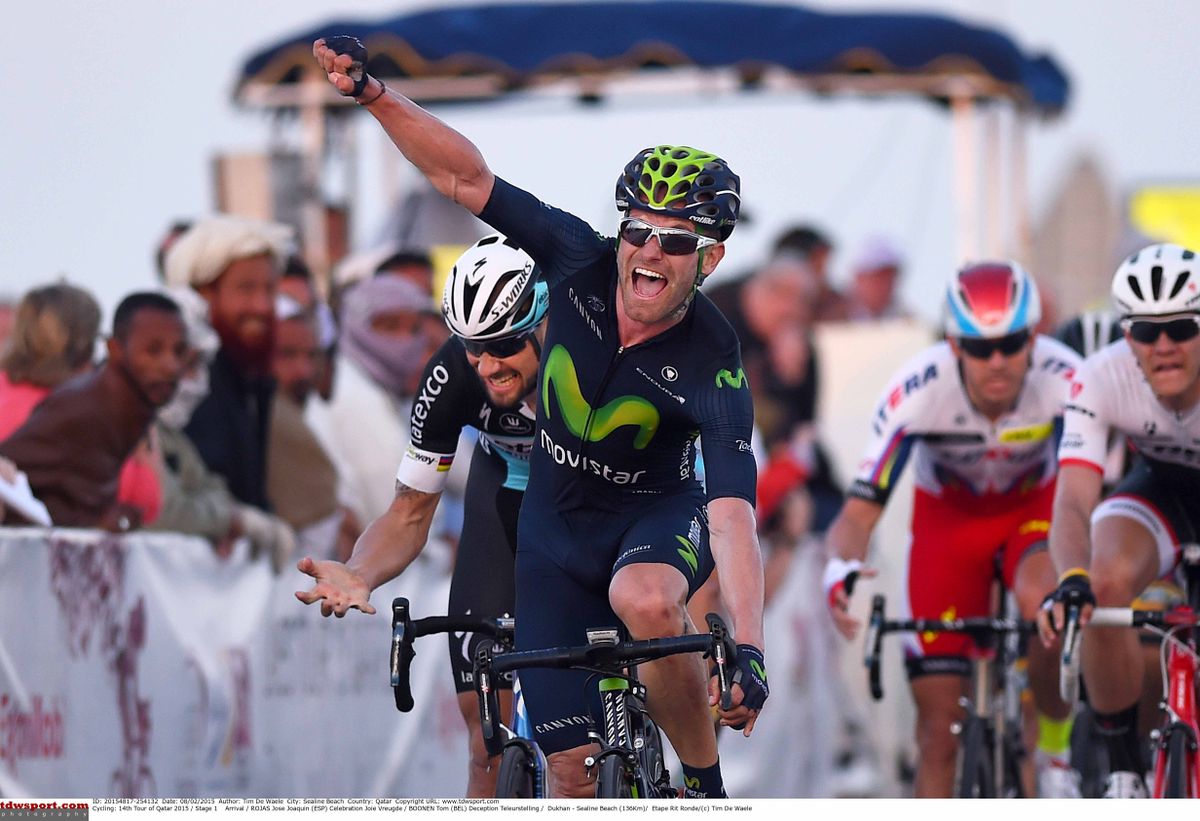 Joy for Jos&eacute; Joaquin Rojas as he continues Movistar's fine start to 2015.