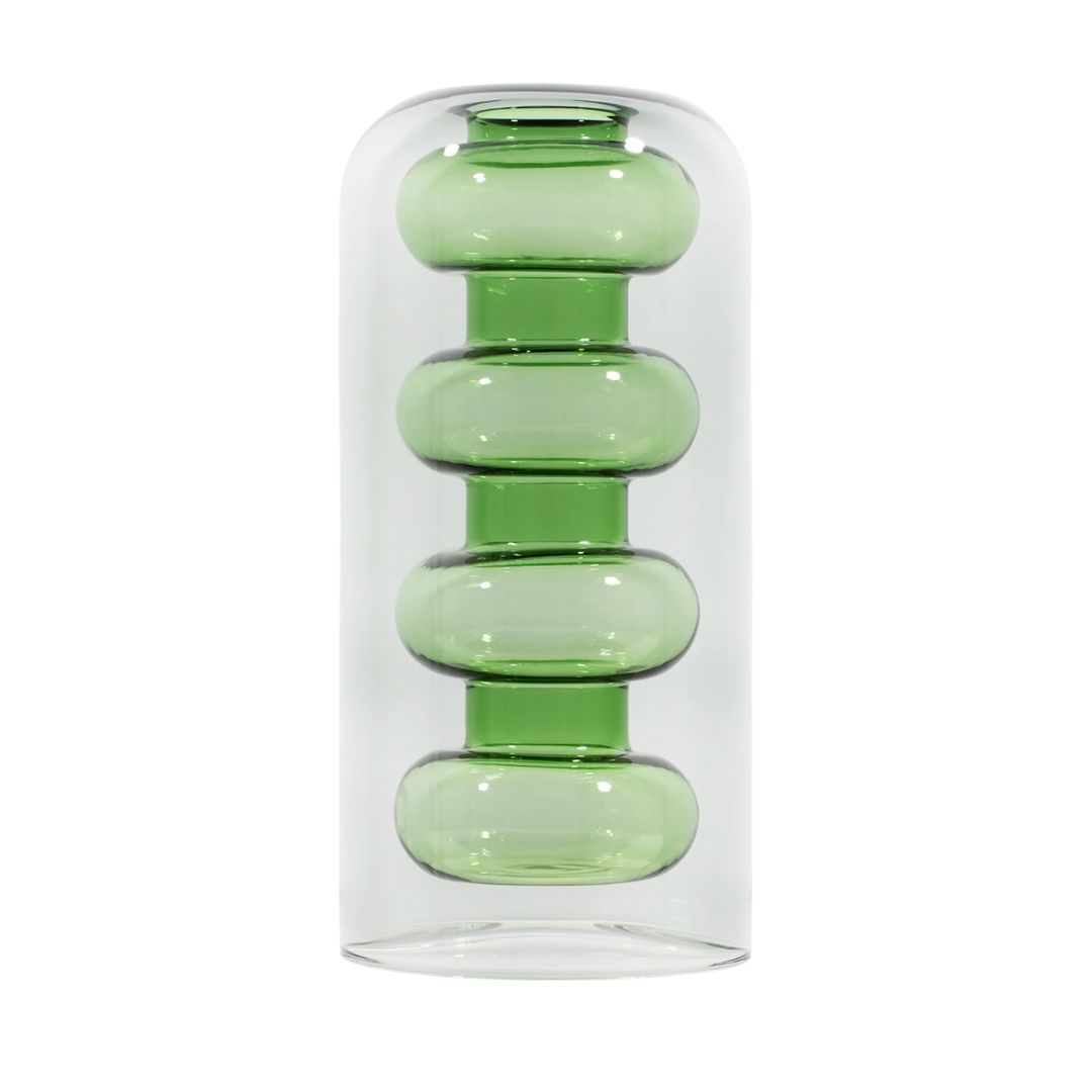 Tom Dixon, Bump Tall Vase Green | Tom Dixon