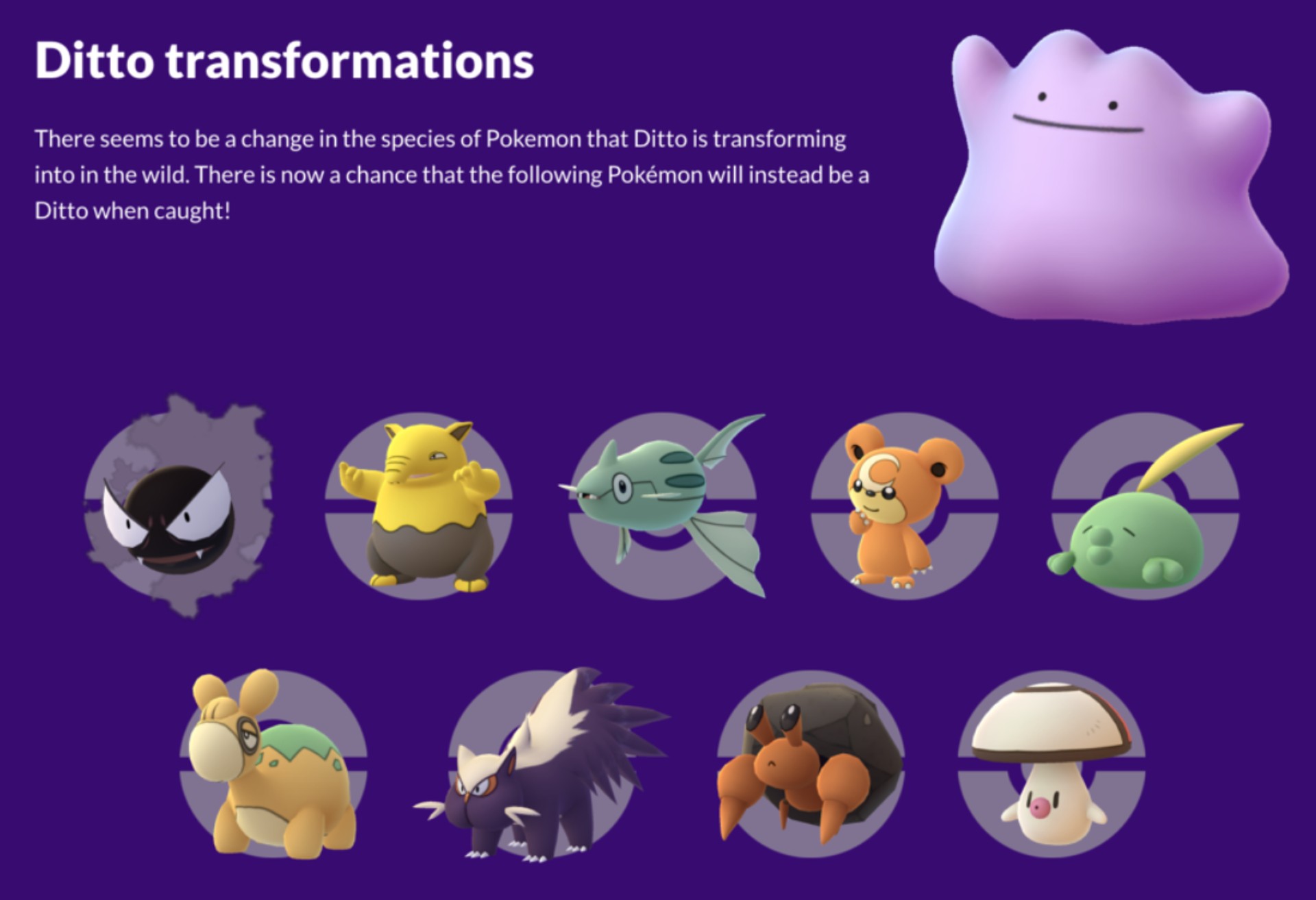 Como encontrar um Ditto fácil ? Ou qualquer Pokemon que você