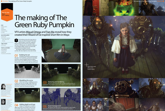 Miguel Ortega and Tran Ma on how they created their Wizard of Oz-inspired short film in Maya