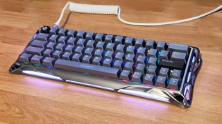 GravaStar Mercury V60 Pro on a desk