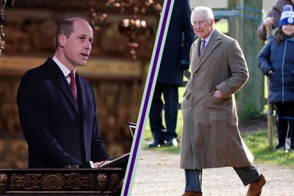 Prince William and king Charles