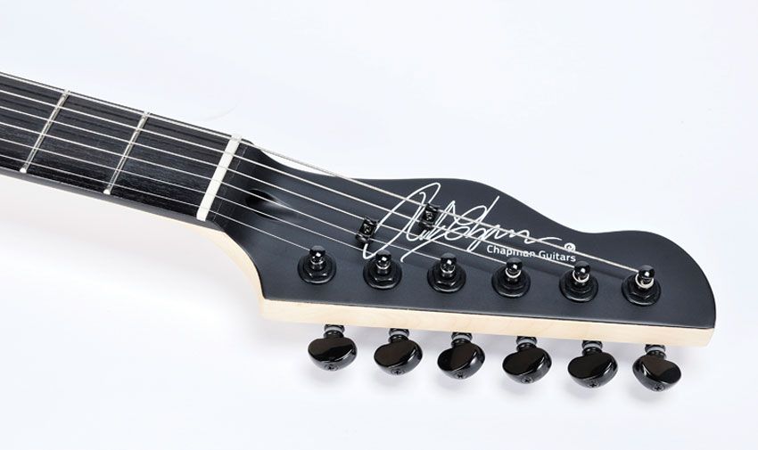 Chunky Grover machineheads aid the ML-1's tuning stability