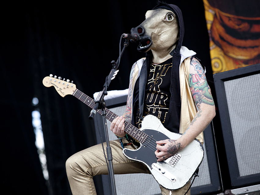 Skindred guitarist Mikeydemus