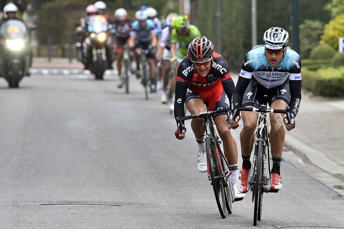 Greg Van Avermaet (BMC) and Nikolas Maes (Omega Pharma - QuickStep)